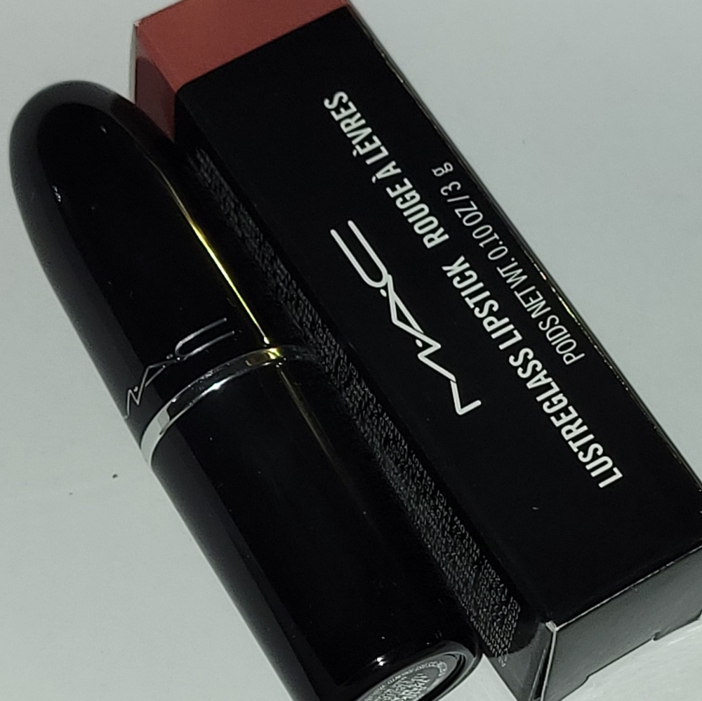 Thanks It's MAC Lusterglass Lipstick BNIB - Full Size Viral TikTok Lippie